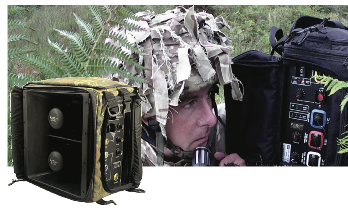 Portable long range acoustic System LSA